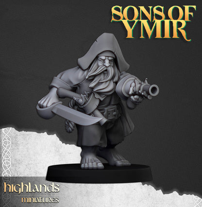 Dwarf Pirates Rank & File