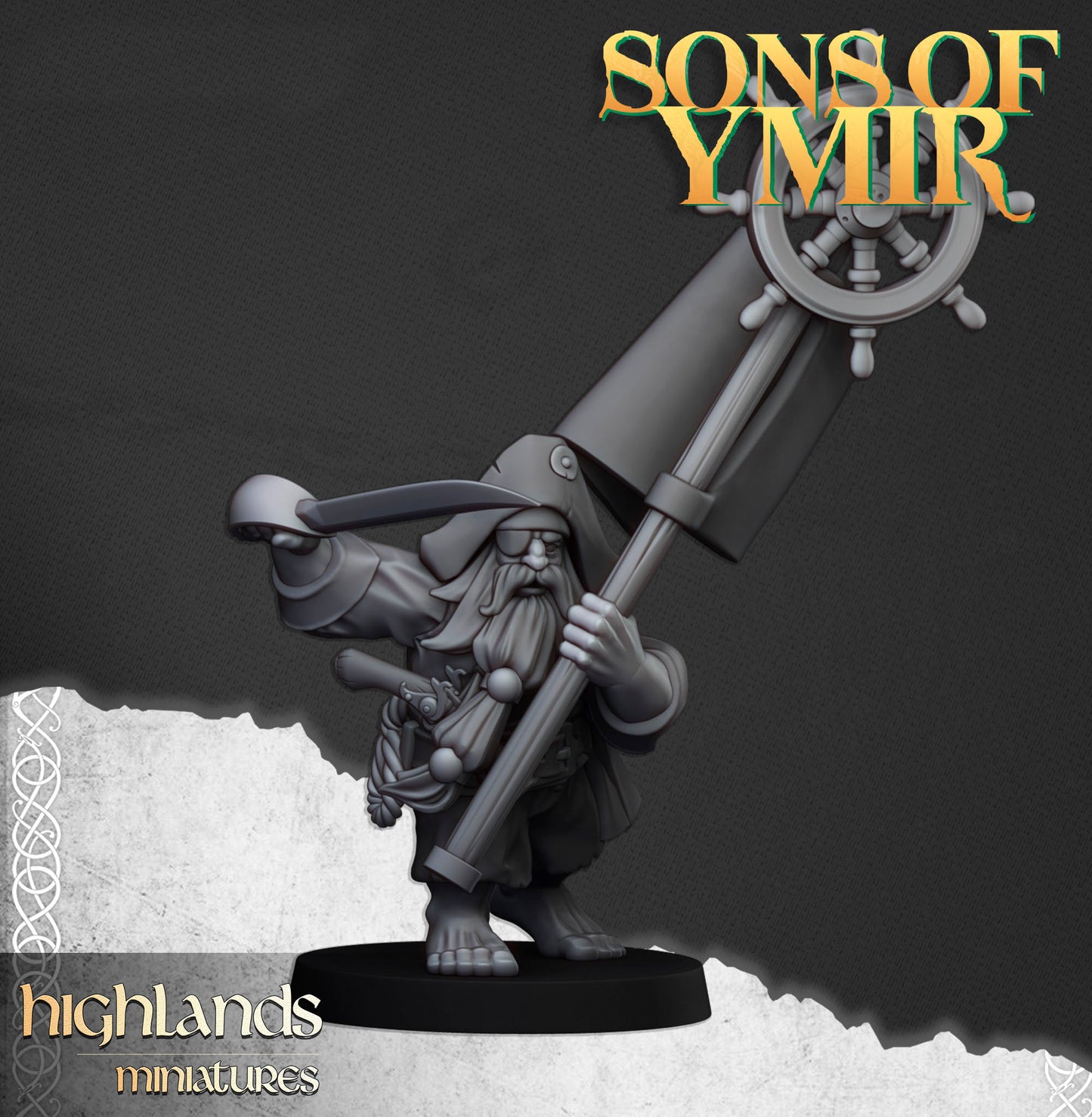 Dwarf Pirates Command Group