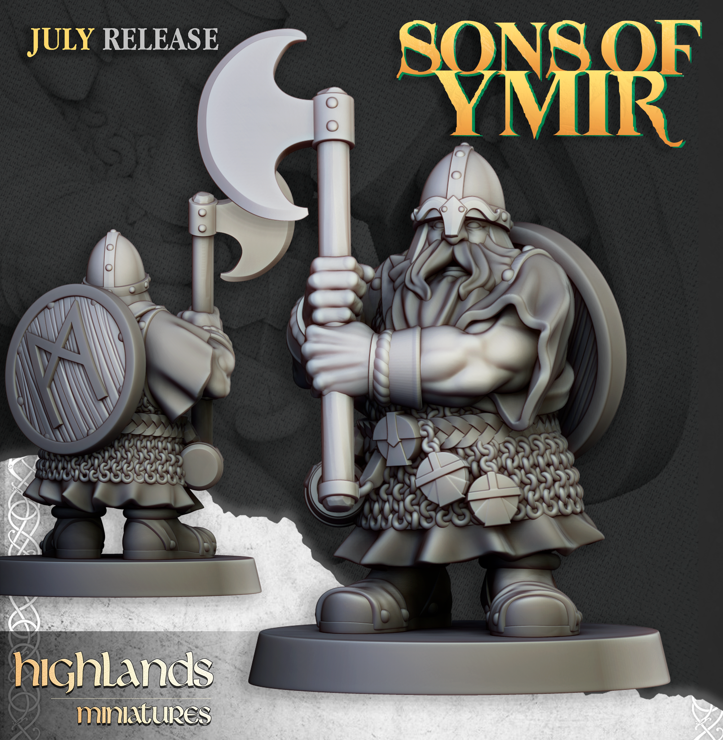 Dwarf Warriors Two Handed Weapons Rank & File