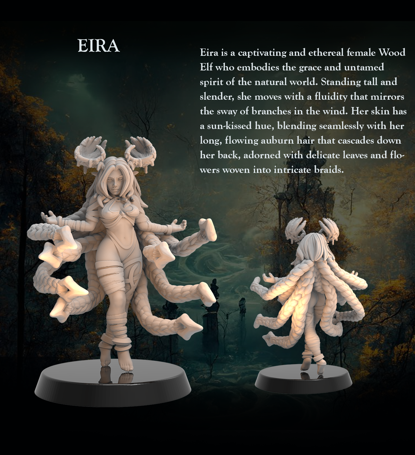 Tabletop Heroes - Eira the Wood Elf