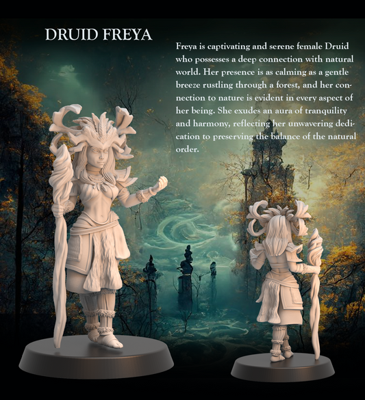 Tabletop Heroes - Freya the Druid