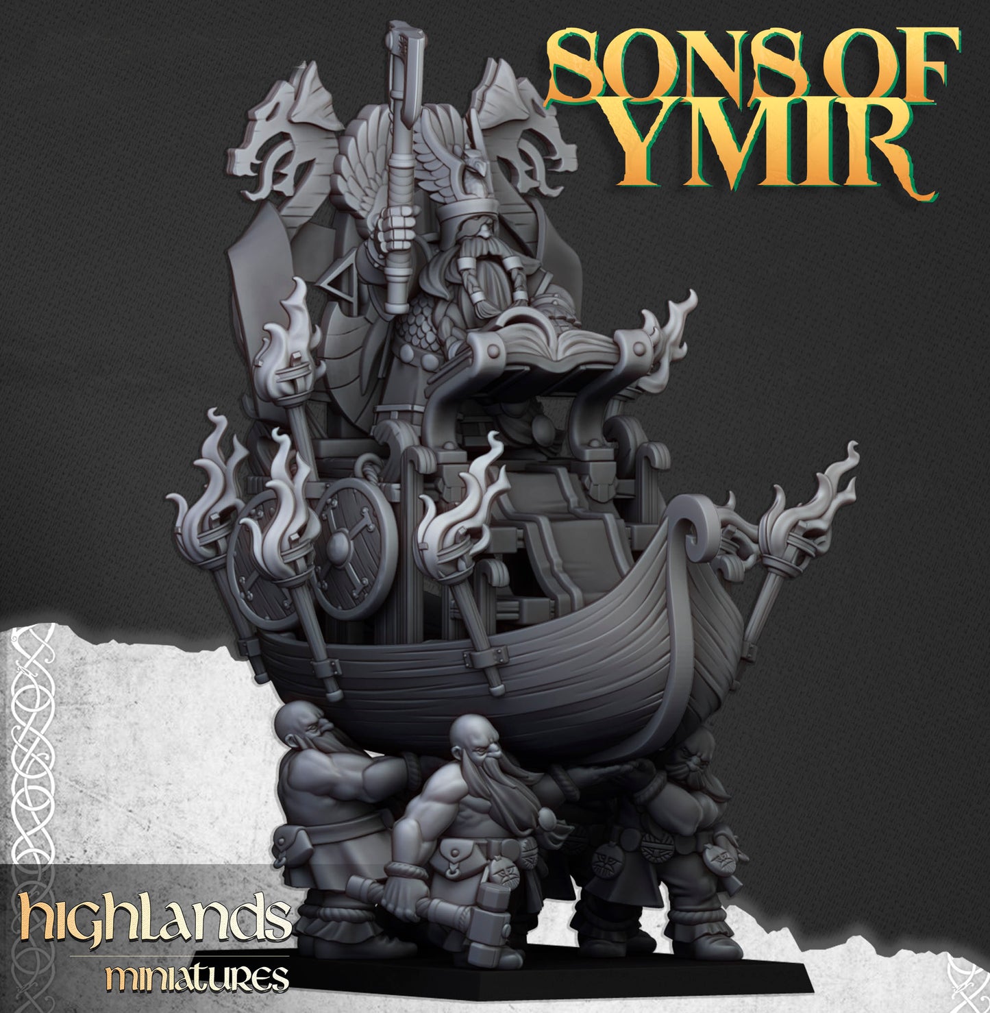 Great Dwarf King on Throne