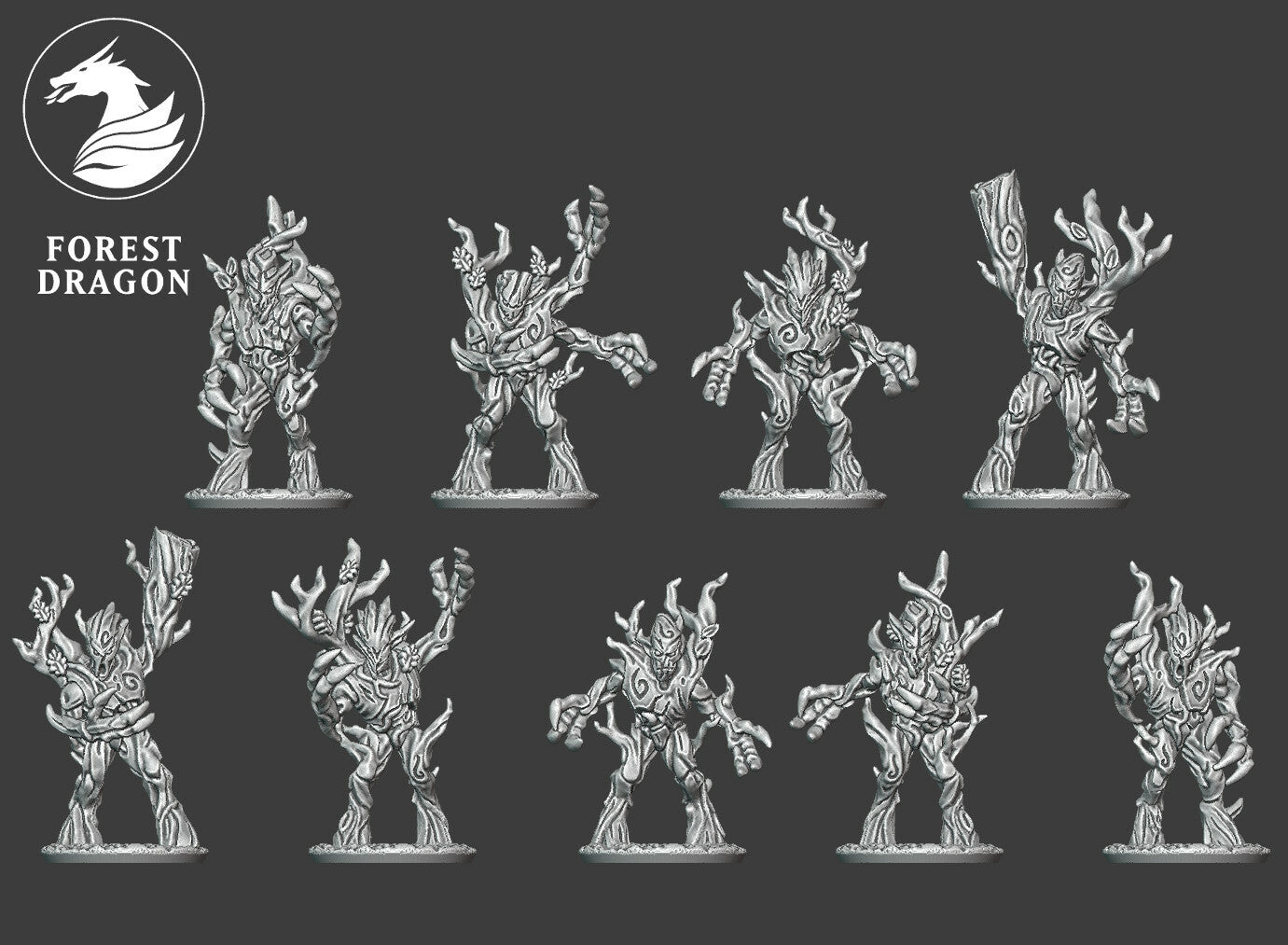 Wood Elves Army Deal 10MM Scale