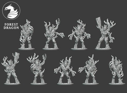 Wood Elves Army Deal 10MM Scale
