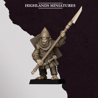 Hobgoblin Spearmen Rank & File