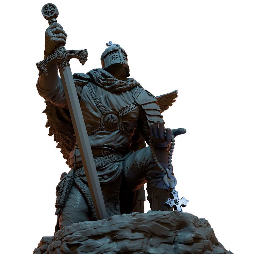 Iron Torquemada Kneeling