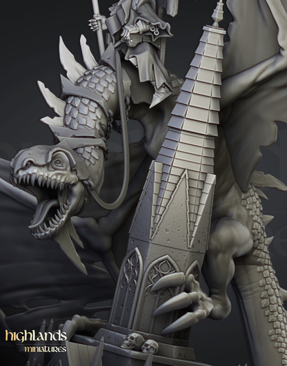 Necromancer on Flying Monster