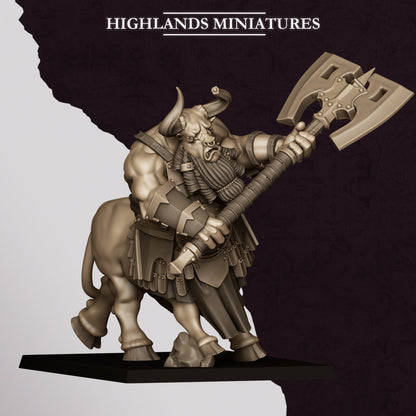 Sons of Marduk Minotaurs Two Handed Weapons