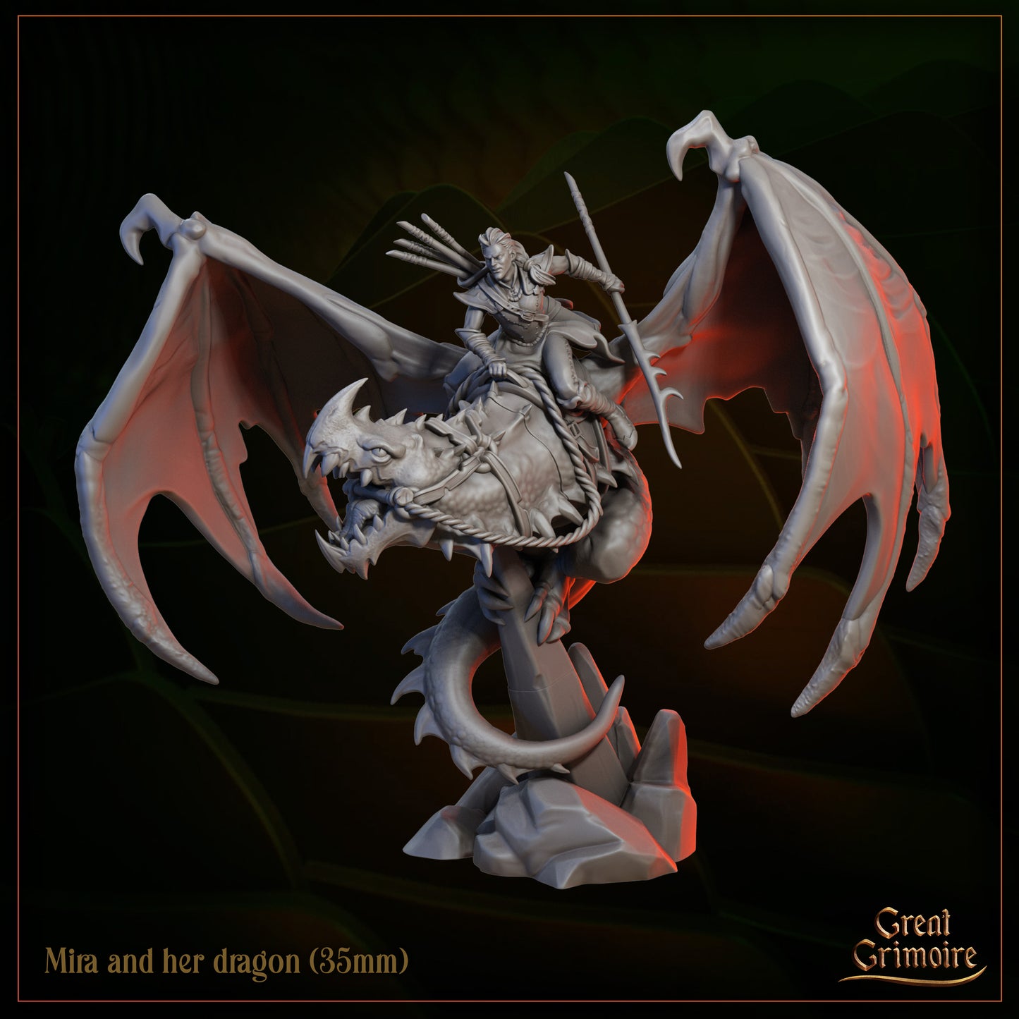 Wingforge - Mira and her Dragon