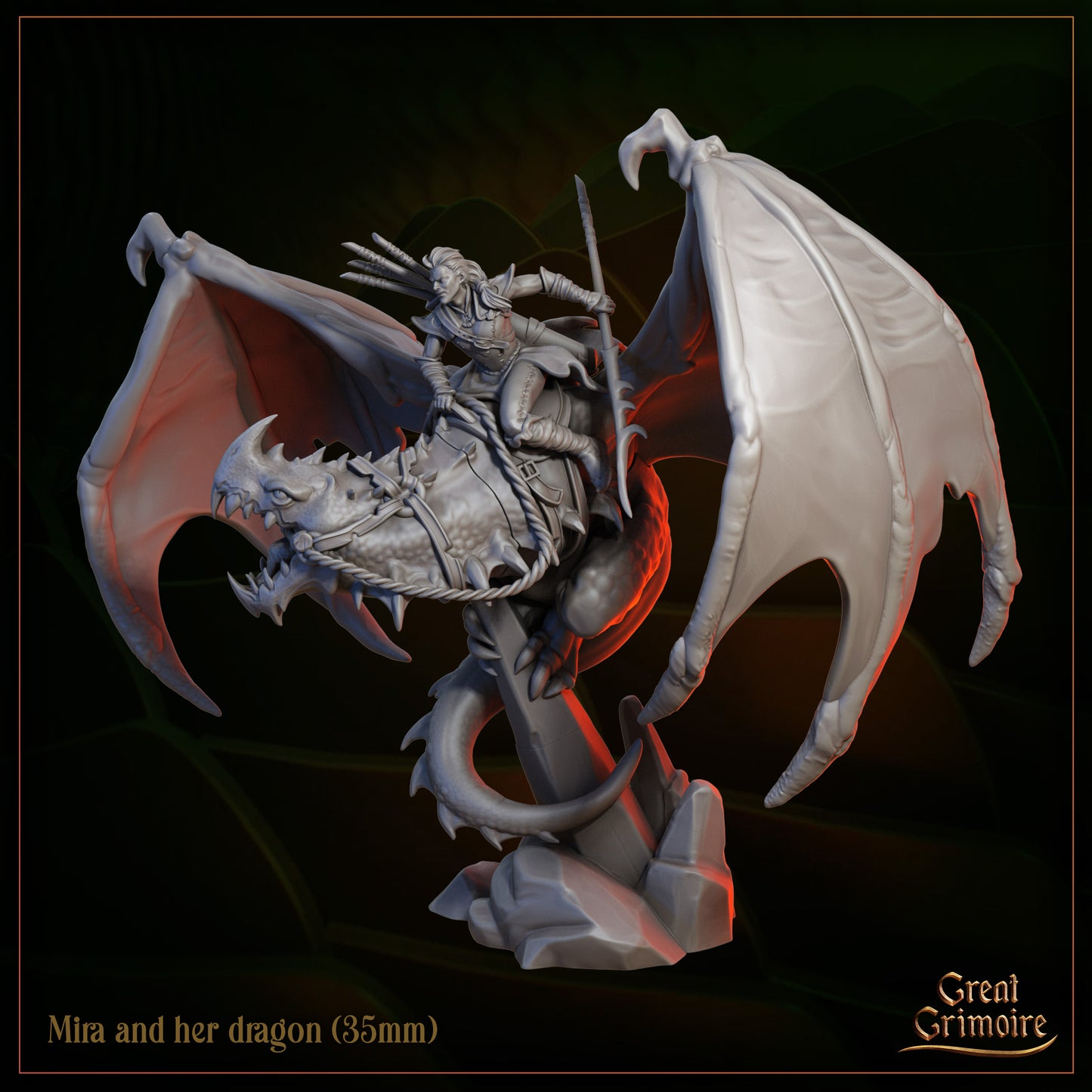 Wingforge - Mira and her Dragon