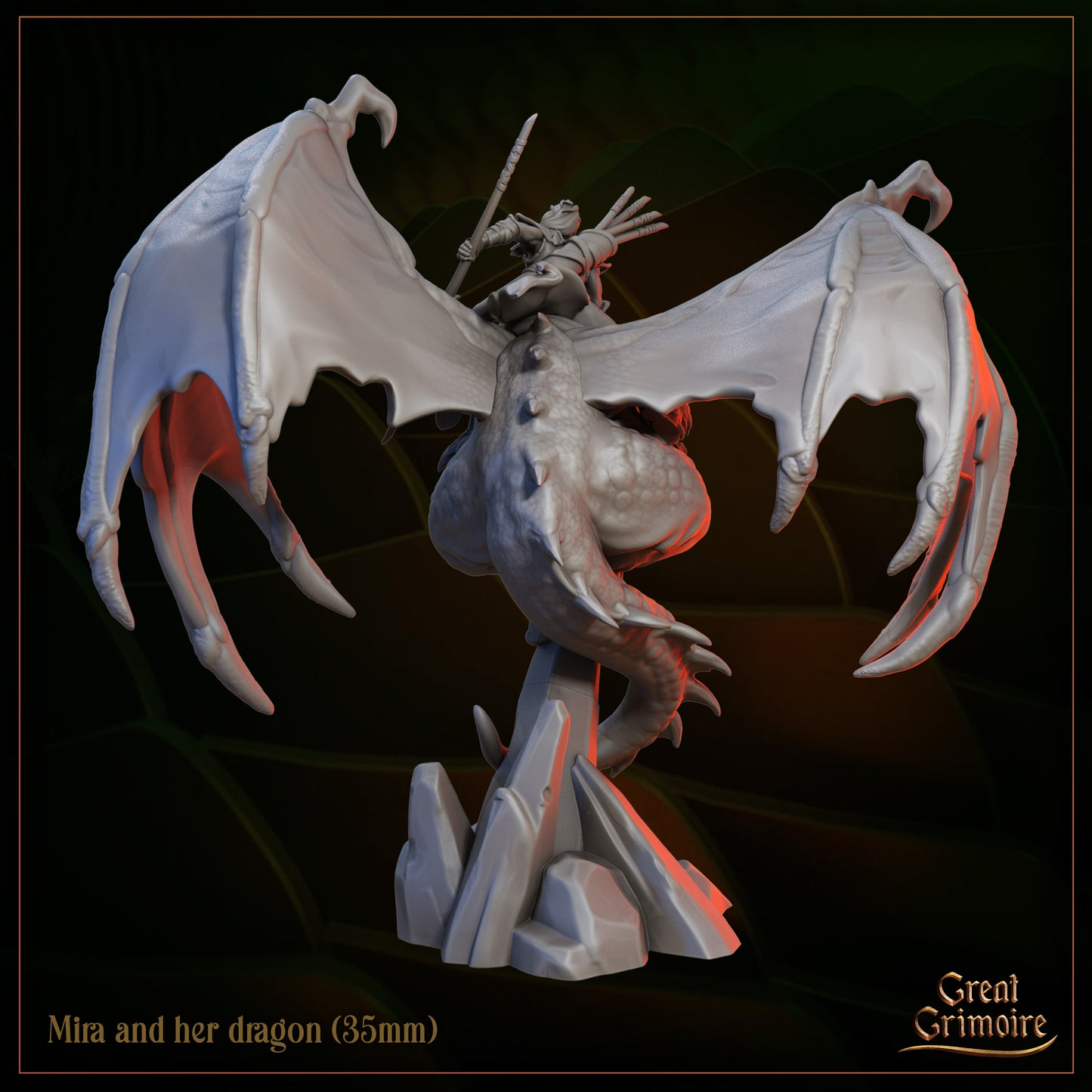 Wingforge - Mira and her Dragon