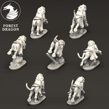 Aurethil Court - Lions 10MM Scale