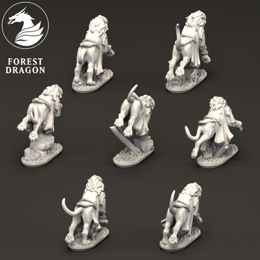 Aurethil Court - Lions 10MM Scale