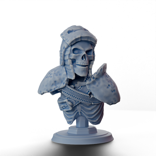Skeleton Soldier Bust