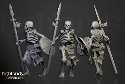 Skeleton Spearmen Rank & File