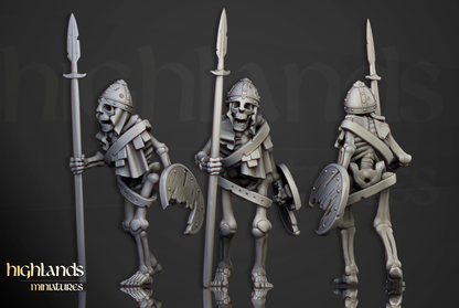 Skeleton Spearmen Rank & File