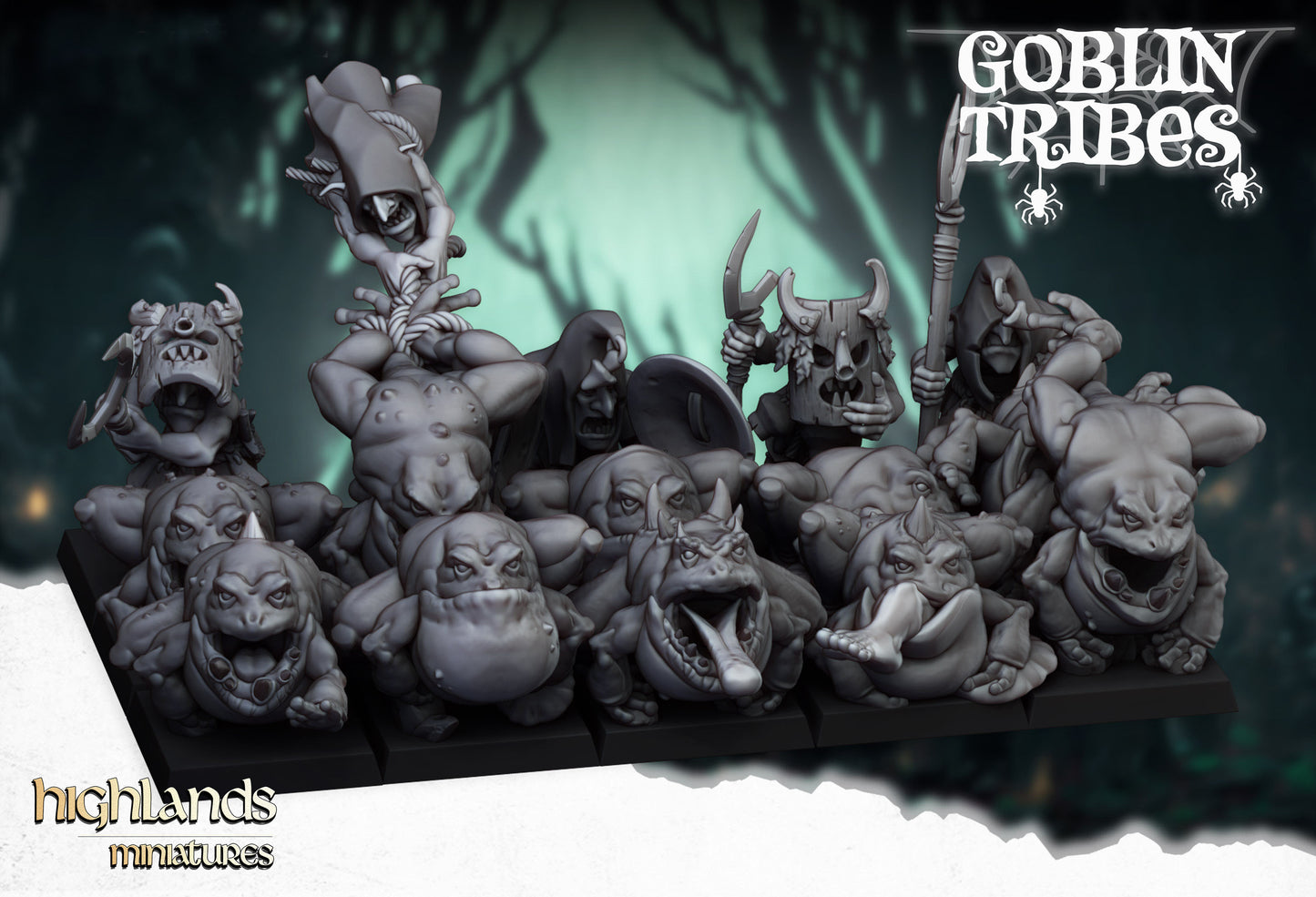 Swamp Goblin Frog Herder Unit