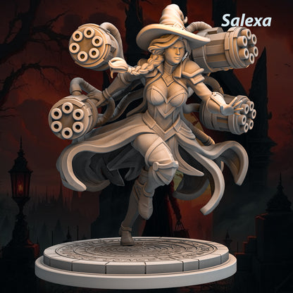 Tabletop Heroes - Salexa the Gun Witch