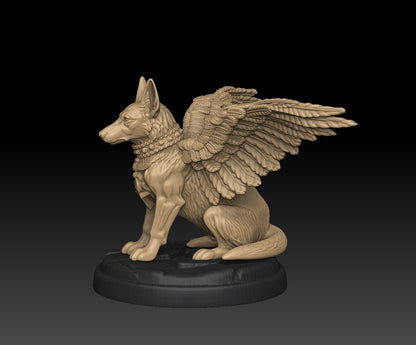 Dungeon Dogs - Winged Jackal
