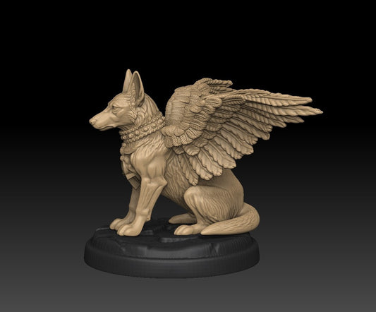 Dungeon Dogs - Winged Jackal