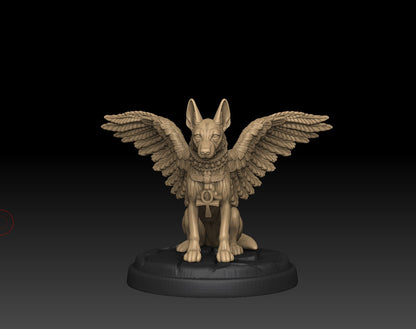 Dungeon Dogs - Winged Jackal
