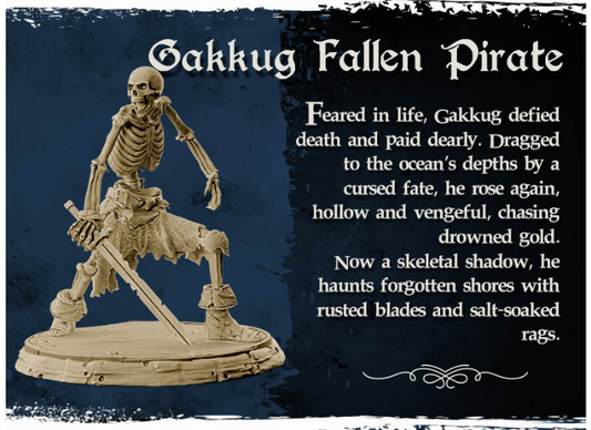 Gakkug Fallen Pirate