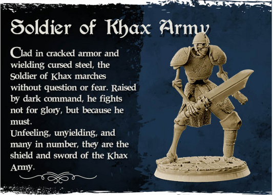 Soldier of Khax Army
