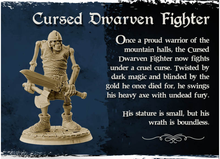 Cursed Dwarven Fighter