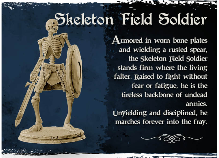 Skeleton Field Soldier