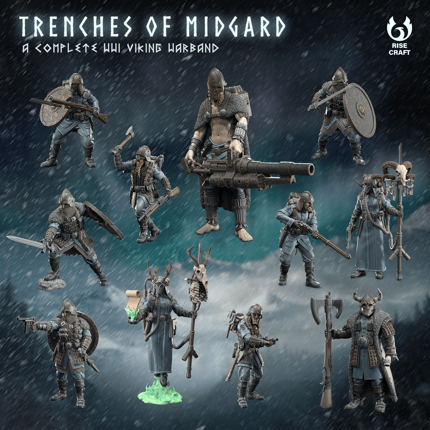 Trenches of Midgard Complete Warband