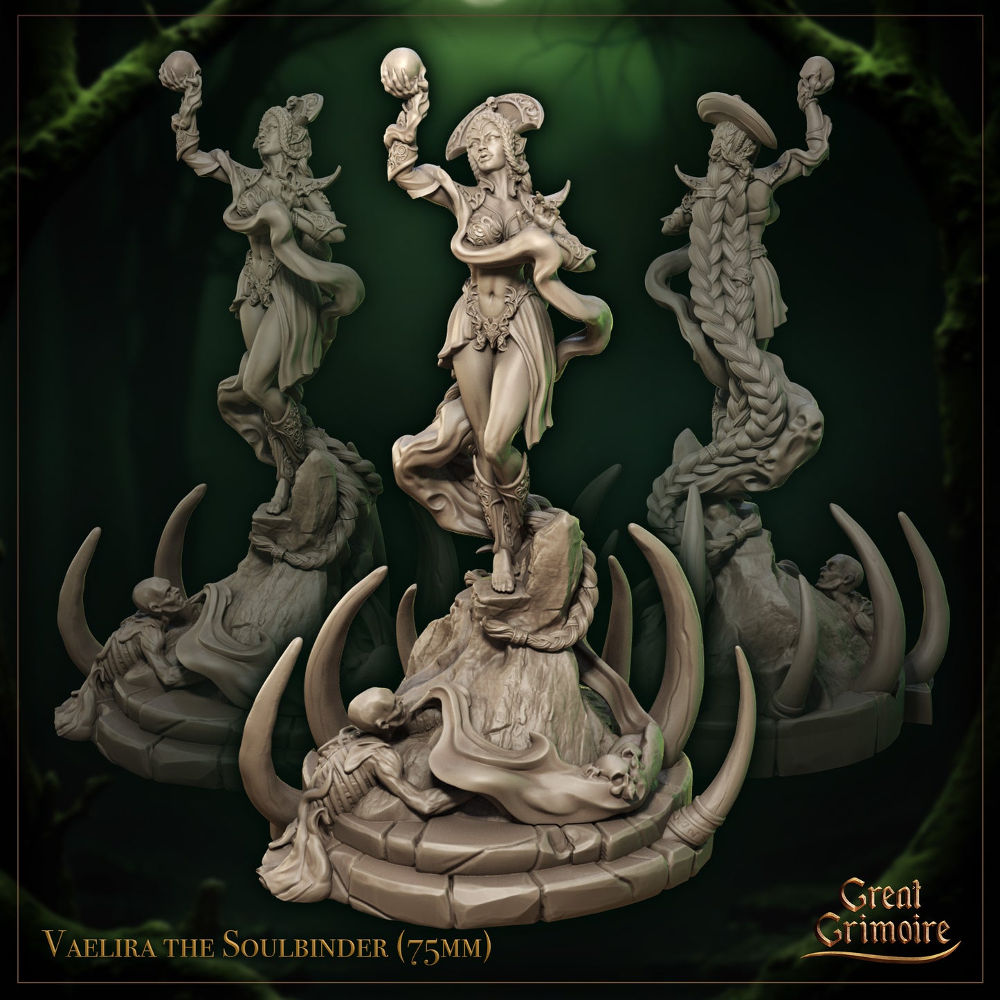 Valeria the Soulbinder 75mm