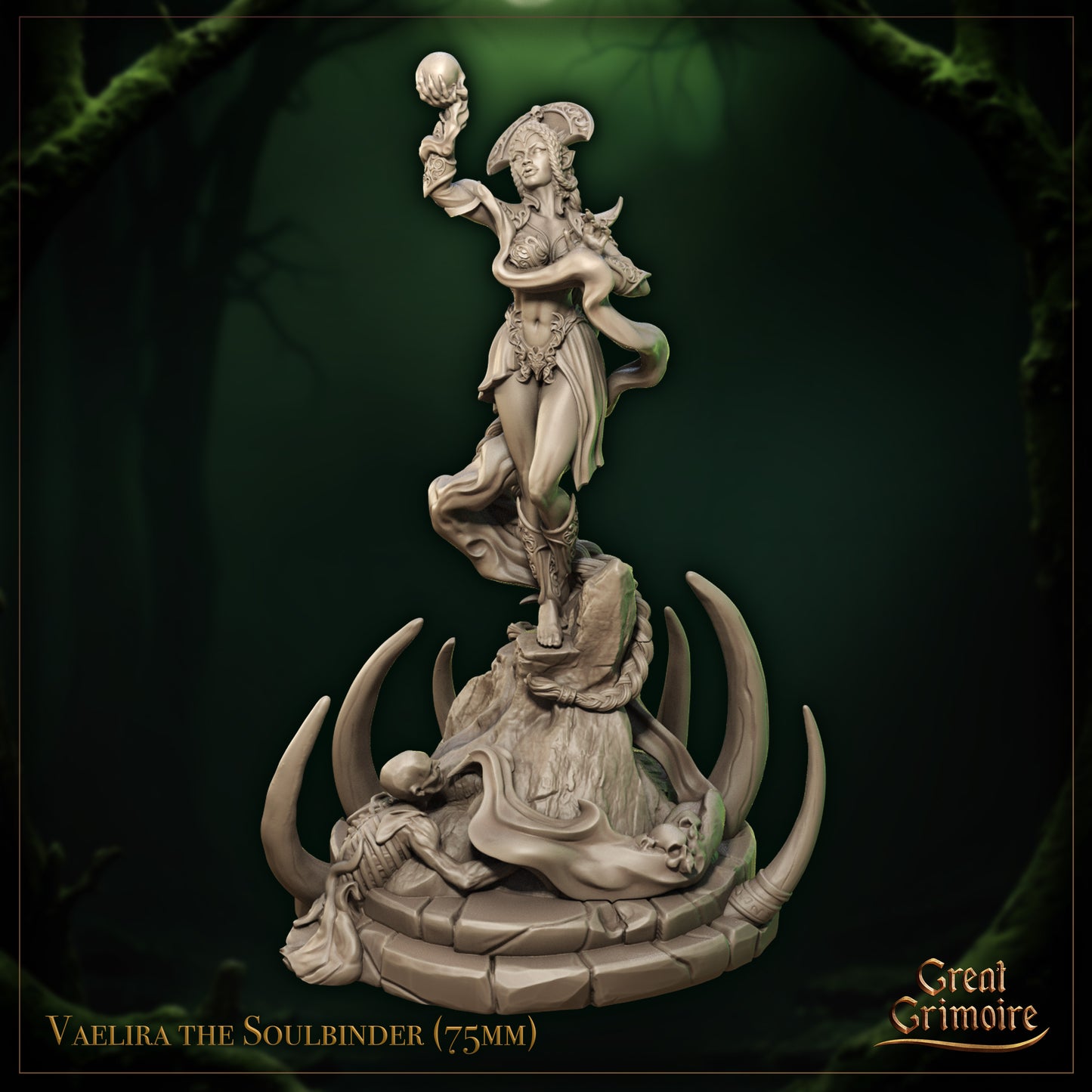 Valeria the Soulbinder 75mm