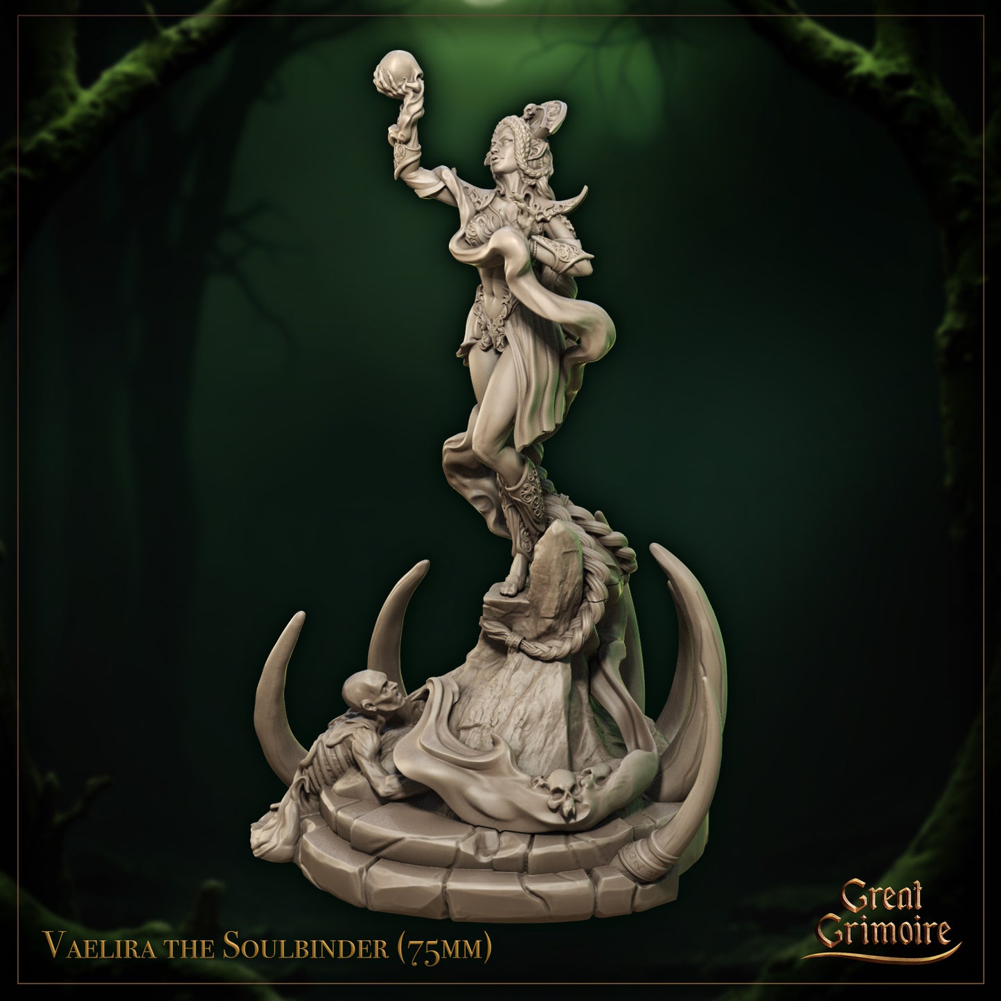 Valeria the Soulbinder 75mm