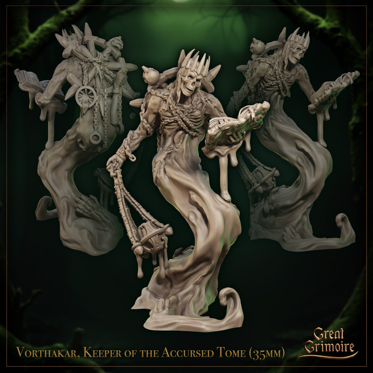 Harvest of Undying - Vorthakar Keeper of the Accursed Tome