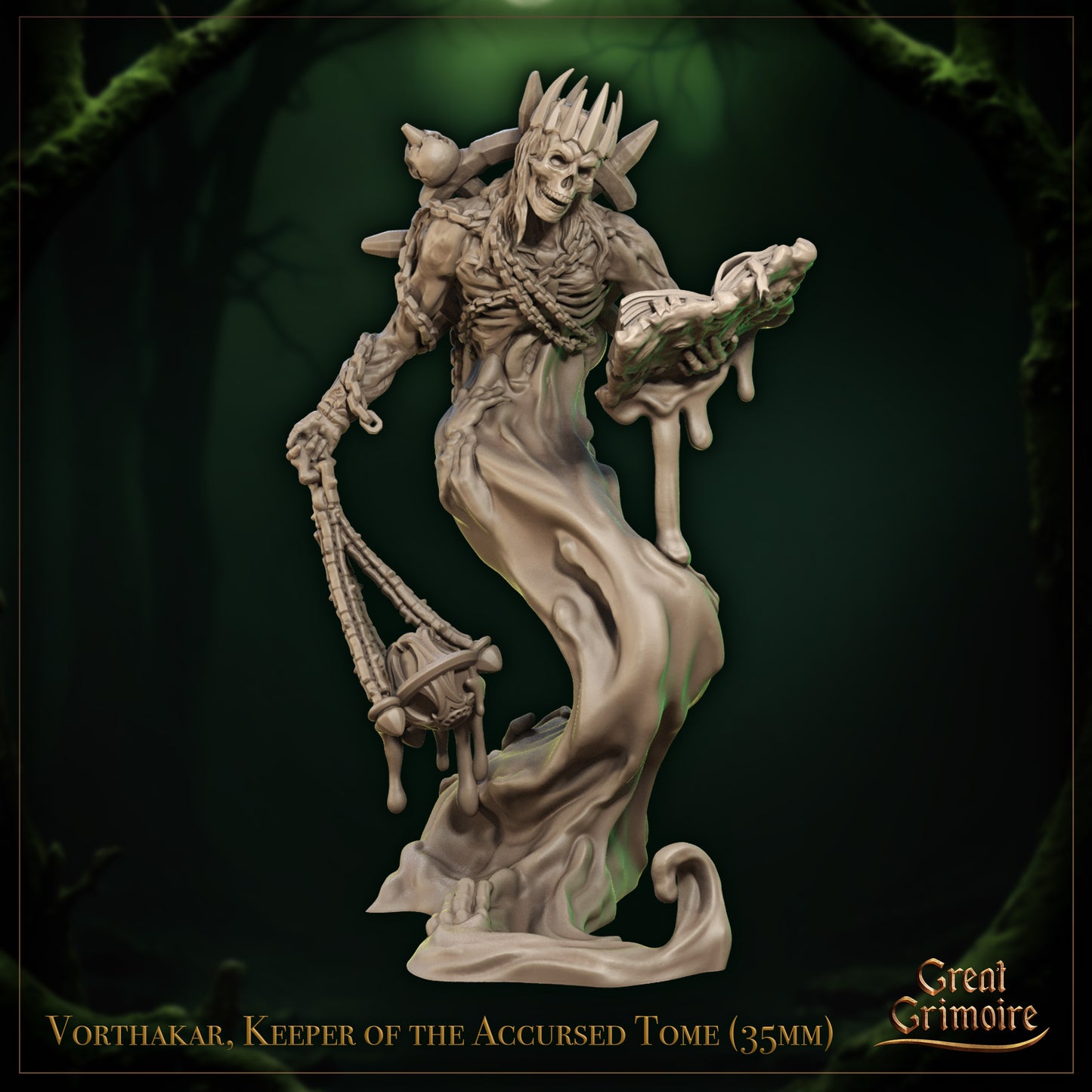 Harvest of Undying - Vorthakar Keeper of the Accursed Tome