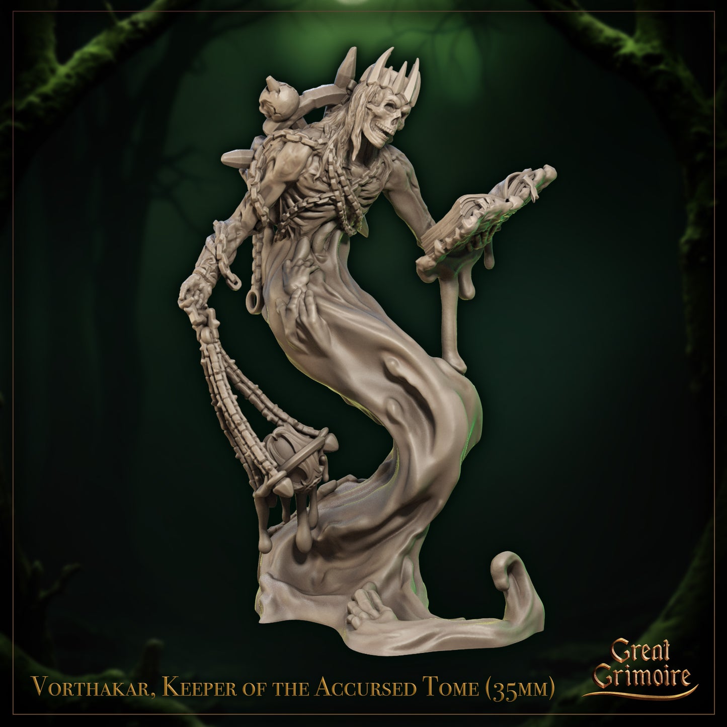 Harvest of Undying - Vorthakar Keeper of the Accursed Tome