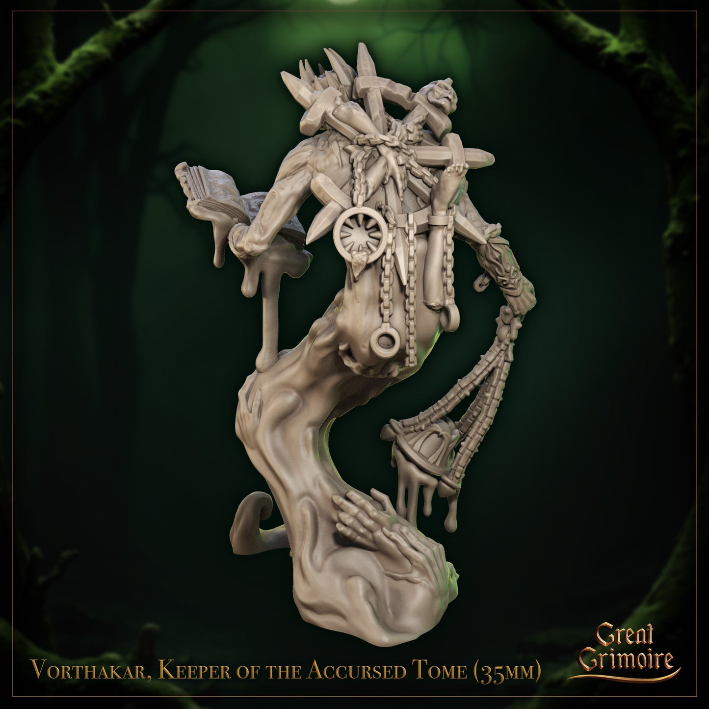 Harvest of Undying - Vorthakar Keeper of the Accursed Tome
