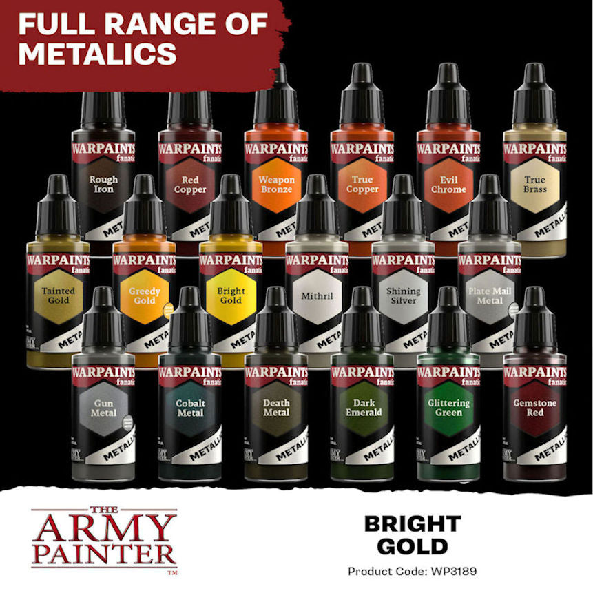 Fanatic Warpaint Metallic - Bright Gold