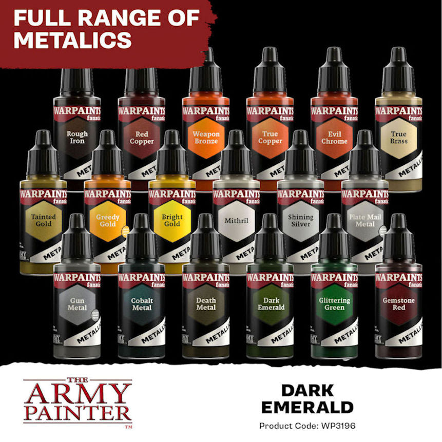 Fanatic Warpaint Metallic - Dark Emerald