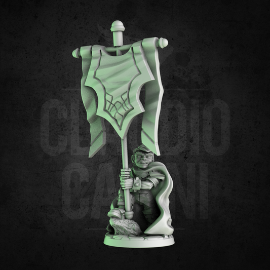 Halfling Banner Bearer