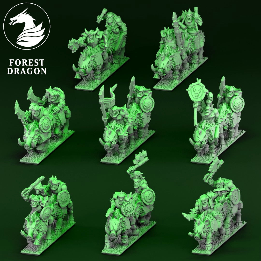 Orcs and Goblins Army Deal 10MM Scale