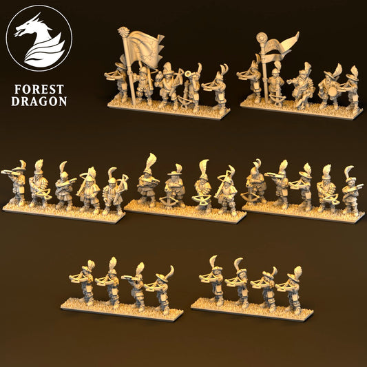 Imperial - Crossbow Regiment 10MM Scale