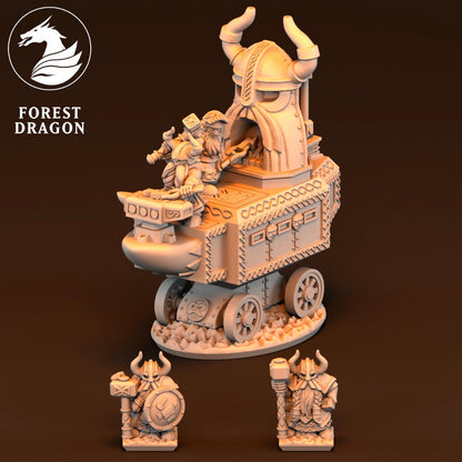 Dwarfs - Great Anvil 10MM Scale