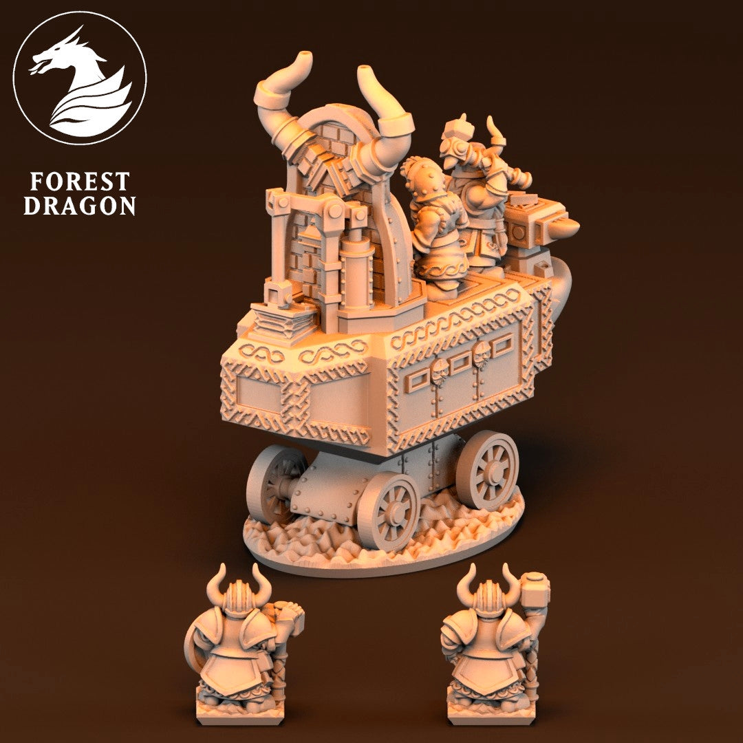 Dwarfs - Great Anvil 10MM Scale