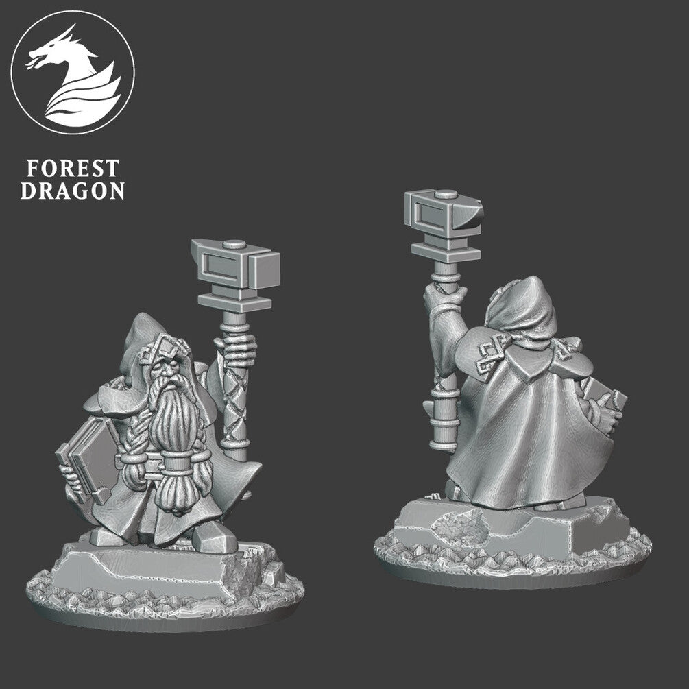 Dwarfs - Loremaster 10MM Scale