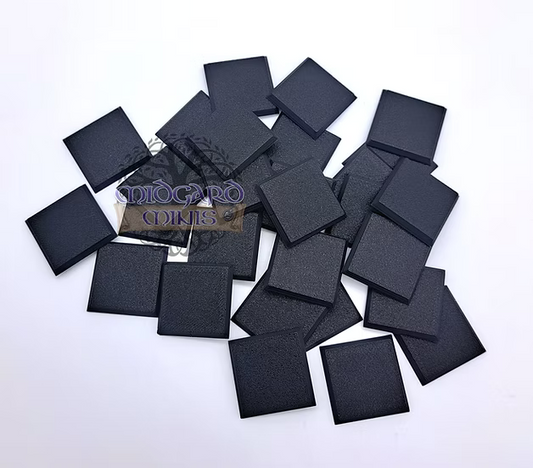 25x25mm Bases