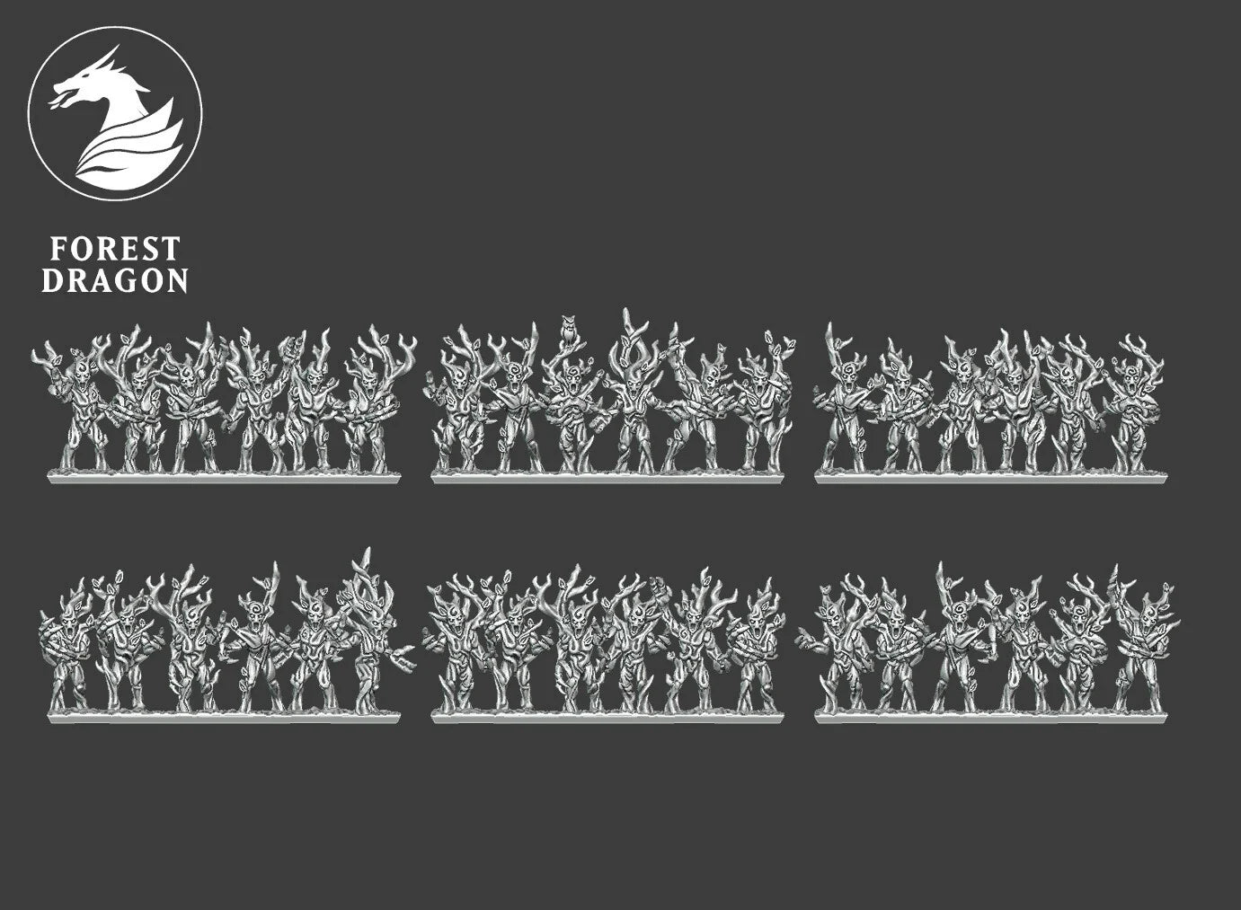 Wood Elves Army Deal 10MM Scale