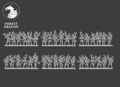Wood Elves Army Deal 10MM Scale