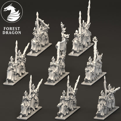Aurethil Court - Heavy Cavalry 10MM Scale