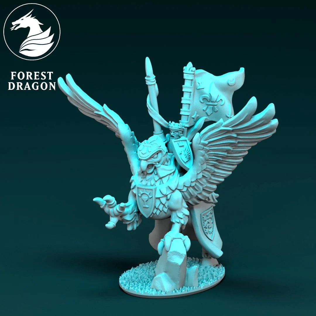 Chivalric Knights - Hippogriff 10MM Scale